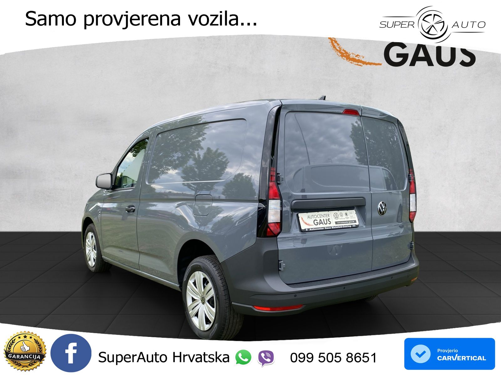 Volkswagen Caddy Cargo 1.5 TSI EU6 6-Gang Radst. 2.755 mm 116 KS