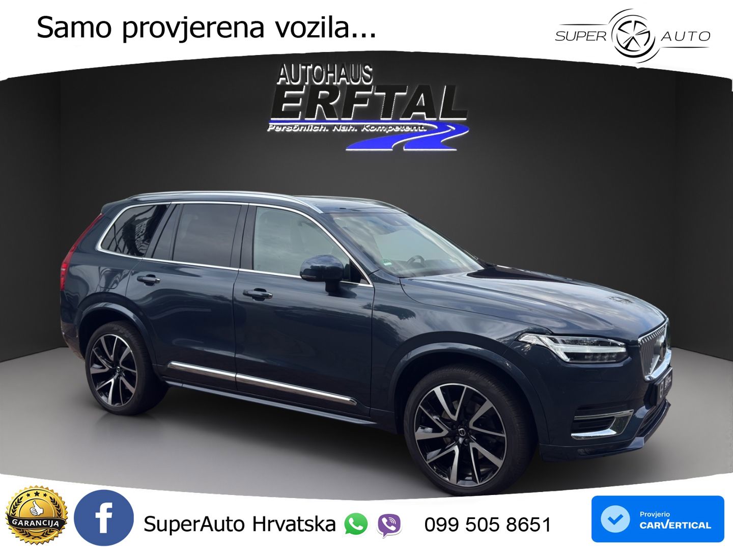 Volvo XC90 2.0 B5 Diesel AWD Automatic LED+GR SJED+ACC
