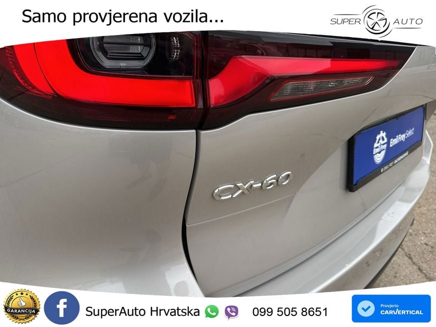Mazda CX-60 3.3 e-Skyactiv D (200 KS) Automatic LED+GR SJED+ACC
