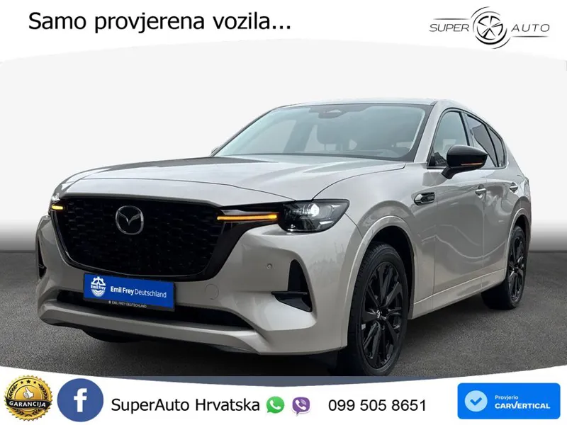 Mazda CX-60 3.3 e-Skyactiv D (200 KS) Automatic LED+GR SJED+ACC