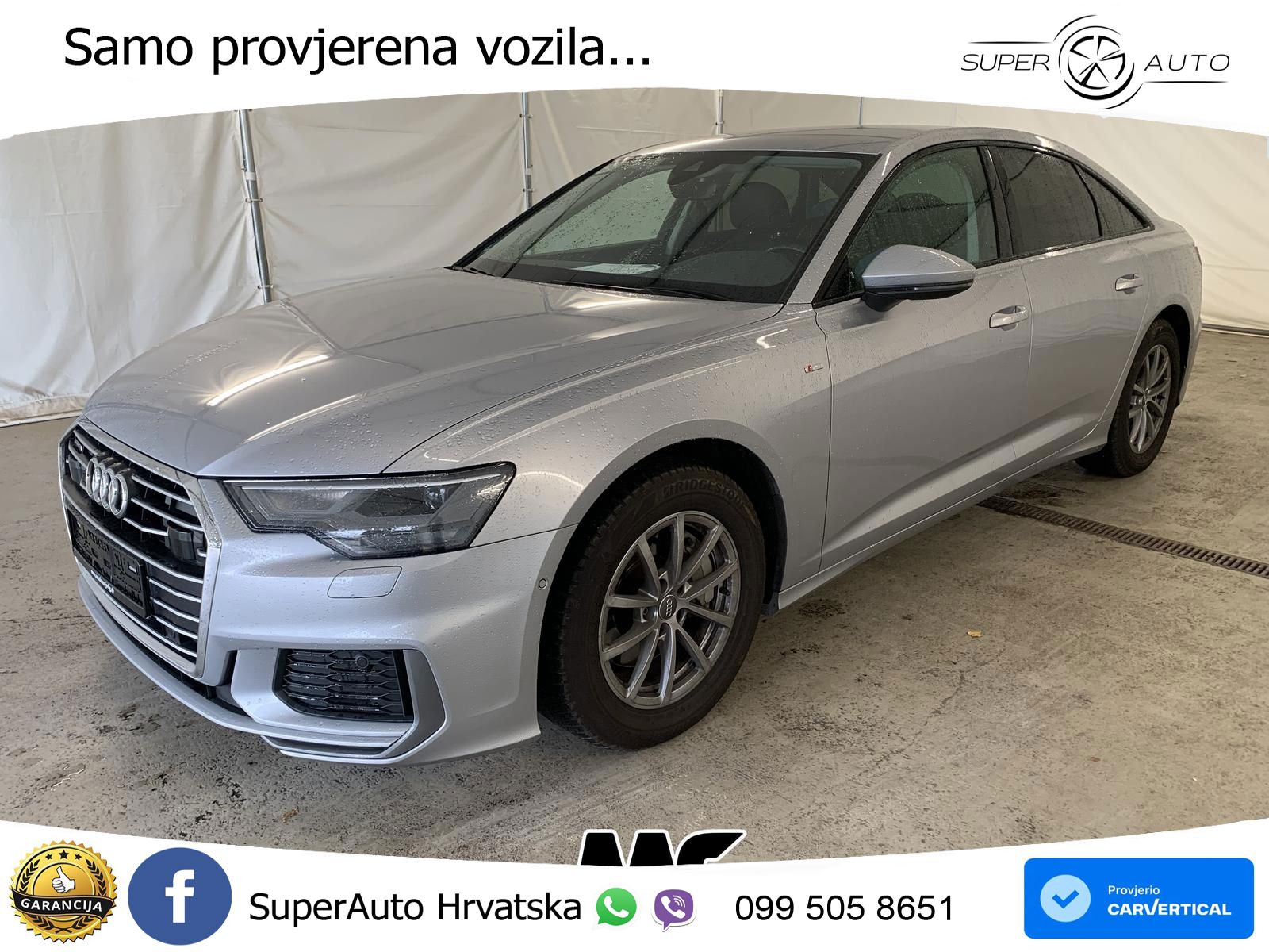 Audi A6 45 TDI V6 (245 KS) quattro ultra S tronic S line LED+GR SJED+ACC