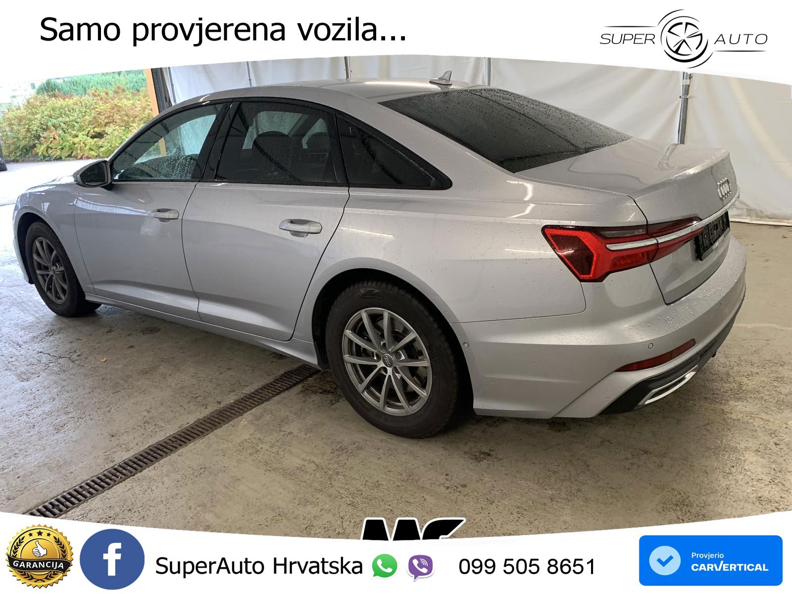 Audi A6 45 TDI V6 (245 KS) quattro ultra S tronic S line LED+GR SJED+ACC