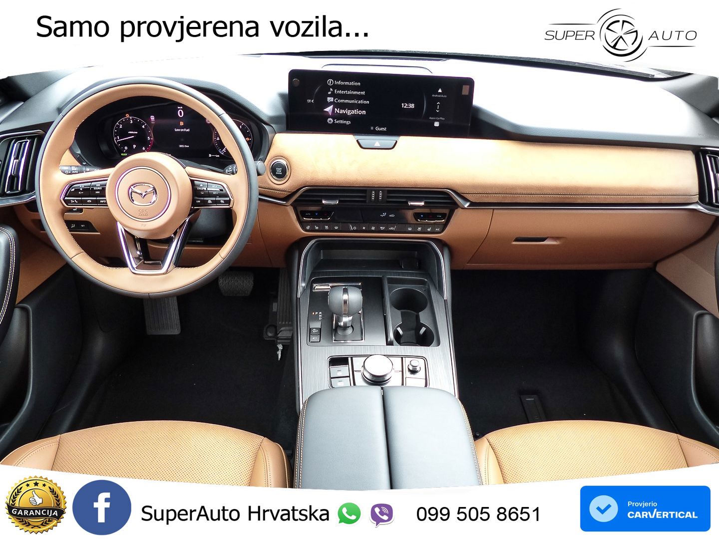 Mazda CX-60 3.3 e-Skyactiv D (254 KS) AWD Automatic LED+GR SJED+ACC