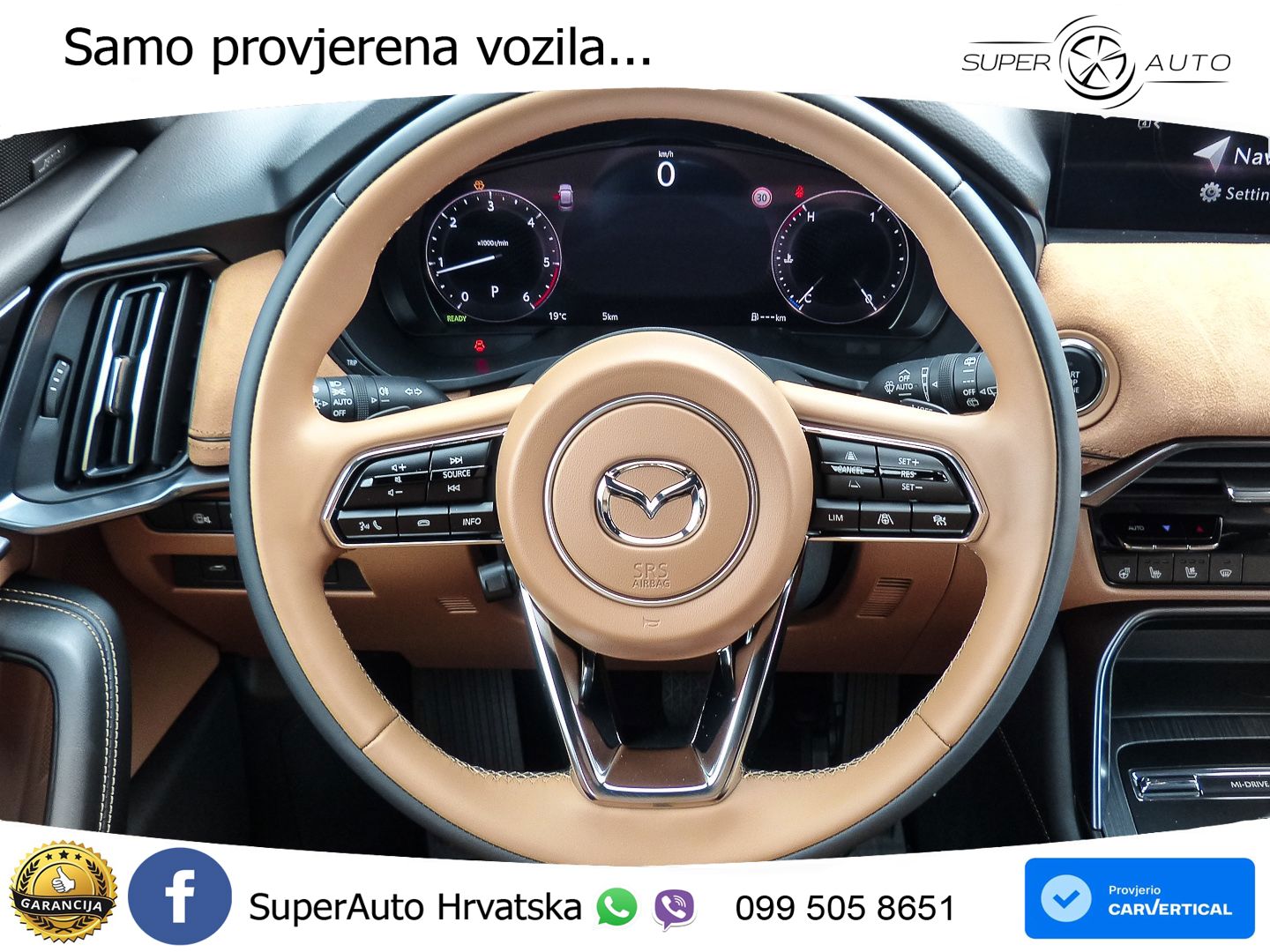 Mazda CX-60 3.3 e-Skyactiv D (254 KS) AWD Automatic LED+GR SJED+ACC