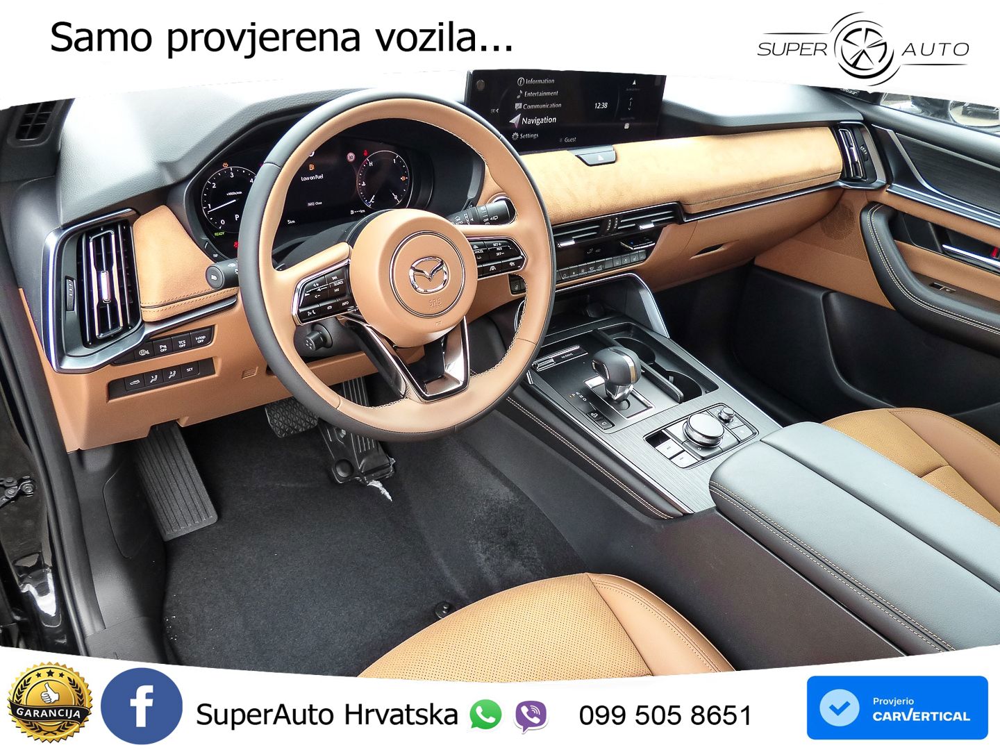 Mazda CX-60 3.3 e-Skyactiv D (254 KS) AWD Automatic LED+GR SJED+ACC