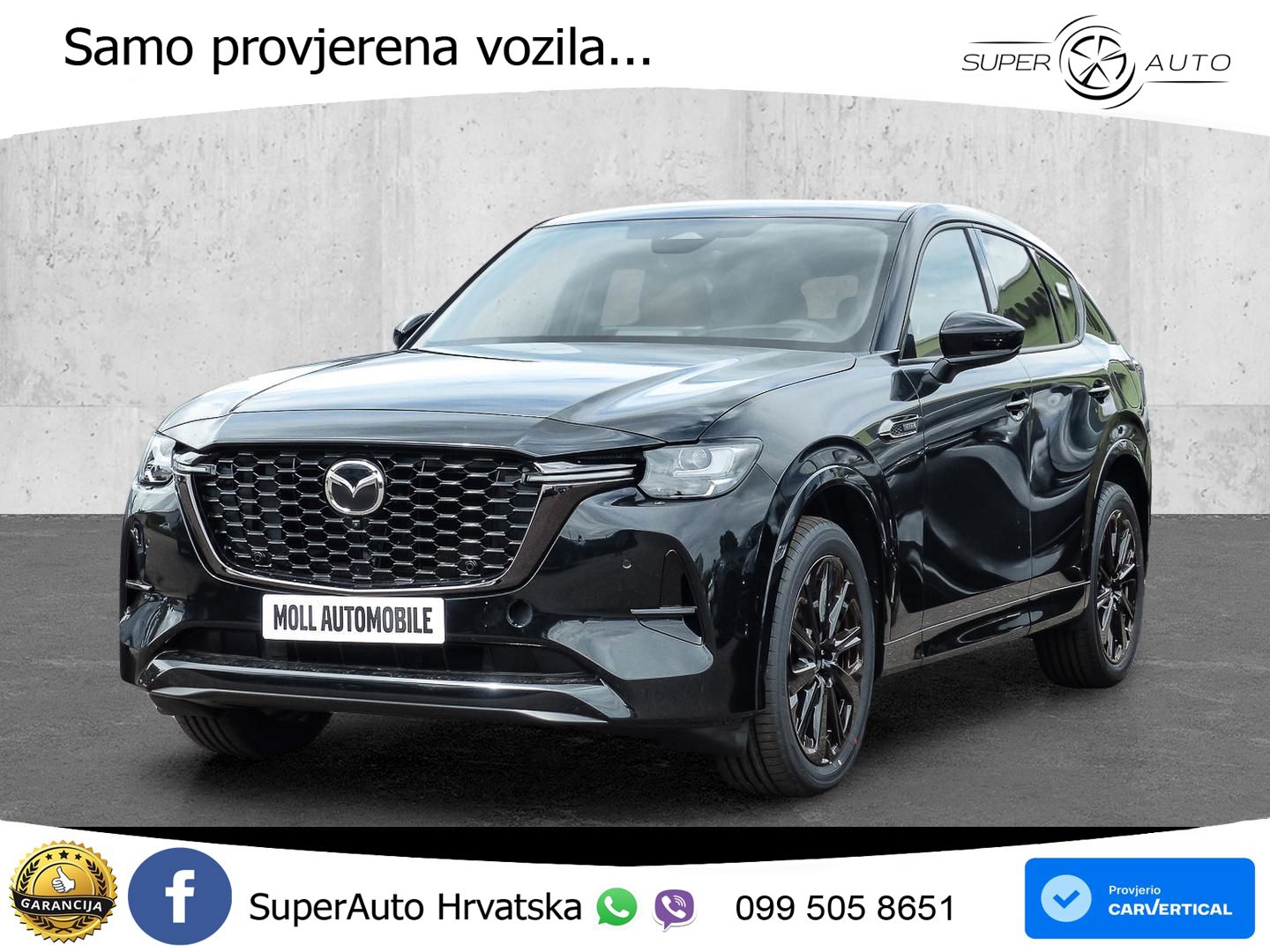 Mazda CX-60 3.3 e-Skyactiv D (254 KS) AWD Automatic LED+GR SJED+ACC
