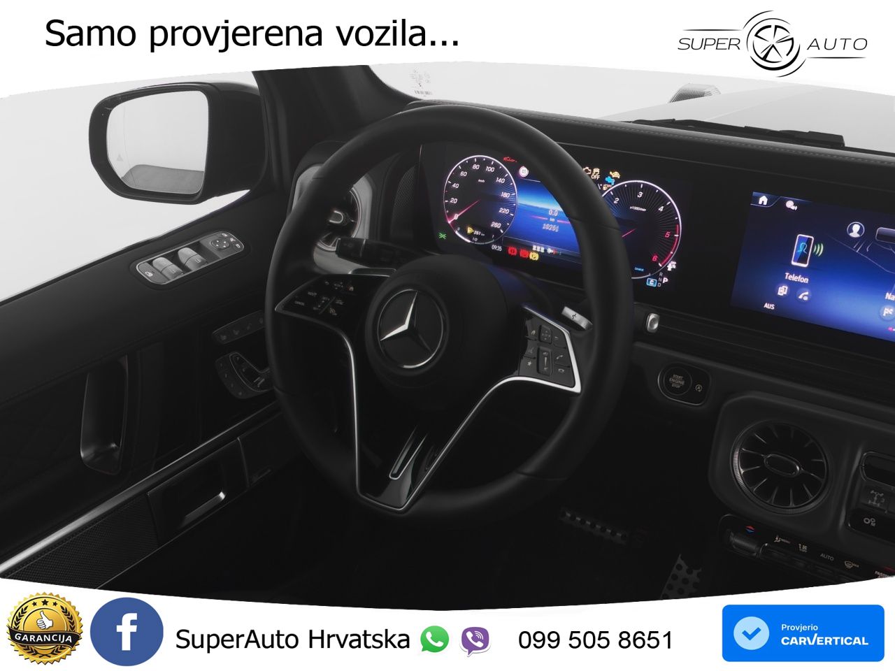 Mercedes G 450d Long (367 KS) 4MATIC 9G-TRONIC Professional LED+GR SJED+ACC