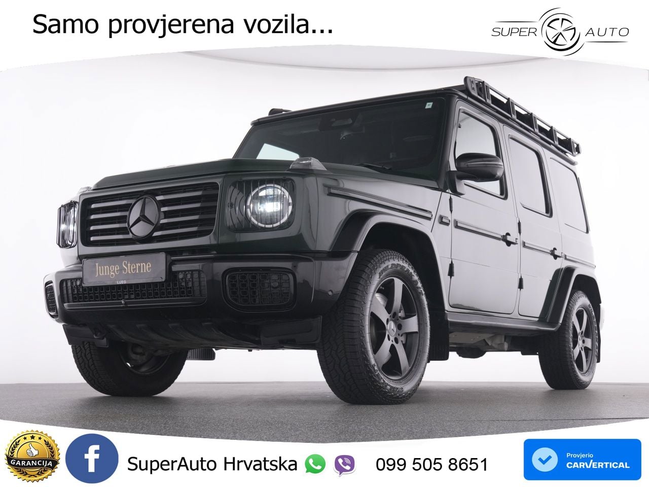 Mercedes G 450d Long (367 KS) 4MATIC 9G-TRONIC Professional LED+GR SJED+ACC
