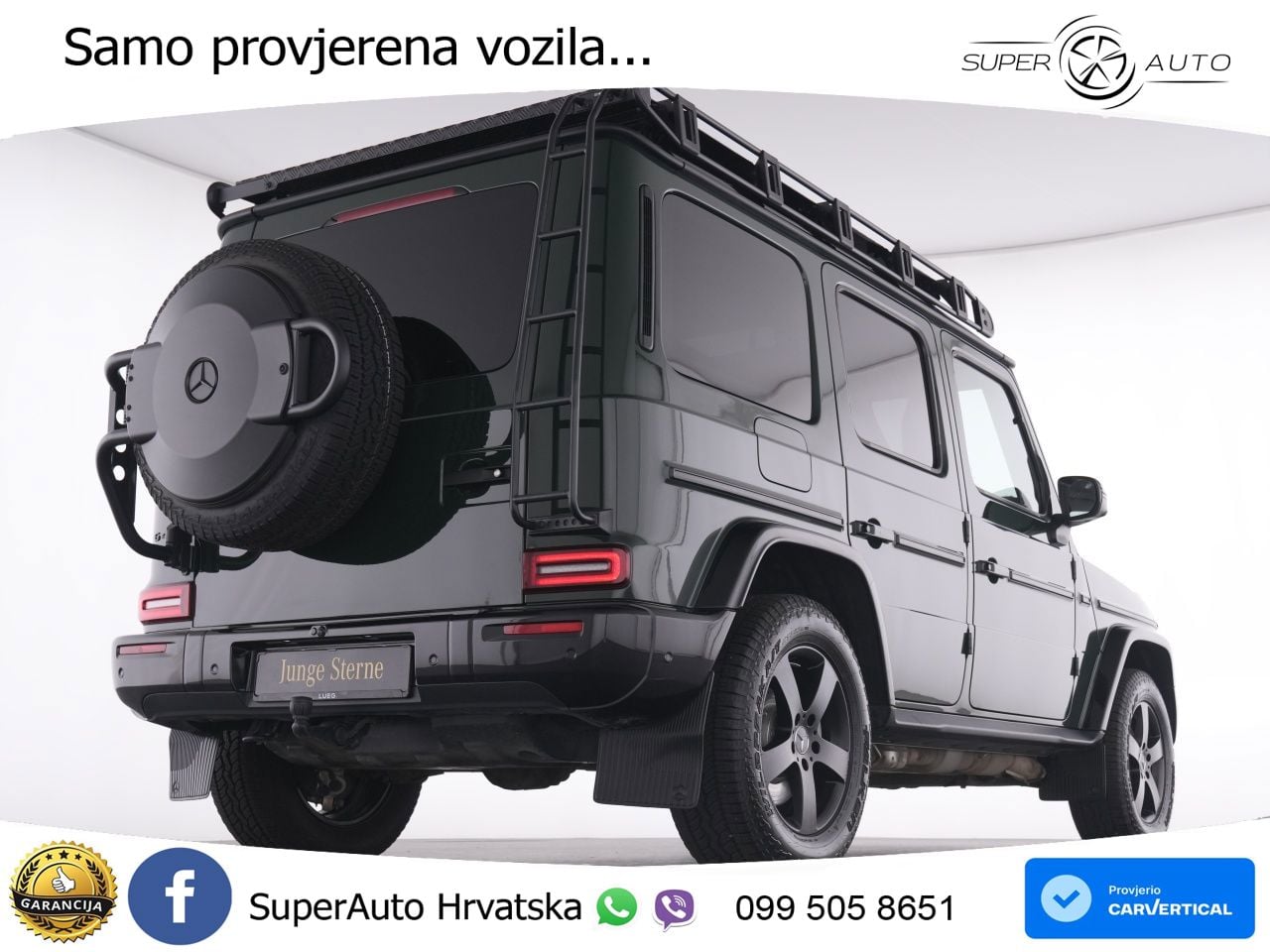 Mercedes G 450d Long (367 KS) 4MATIC 9G-TRONIC Professional LED+GR SJED+ACC