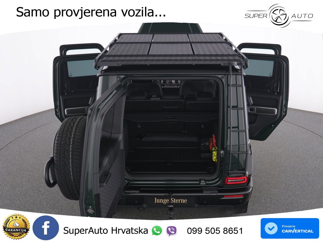 Mercedes G 450d Long (367 KS) 4MATIC 9G-TRONIC Professional LED+GR SJED+ACC