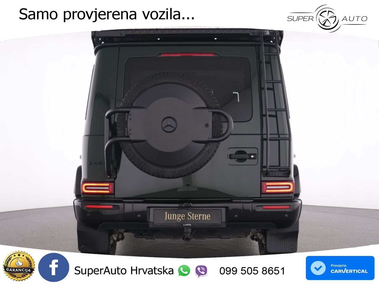 Mercedes G 450d Long (367 KS) 4MATIC 9G-TRONIC Professional LED+GR SJED+ACC