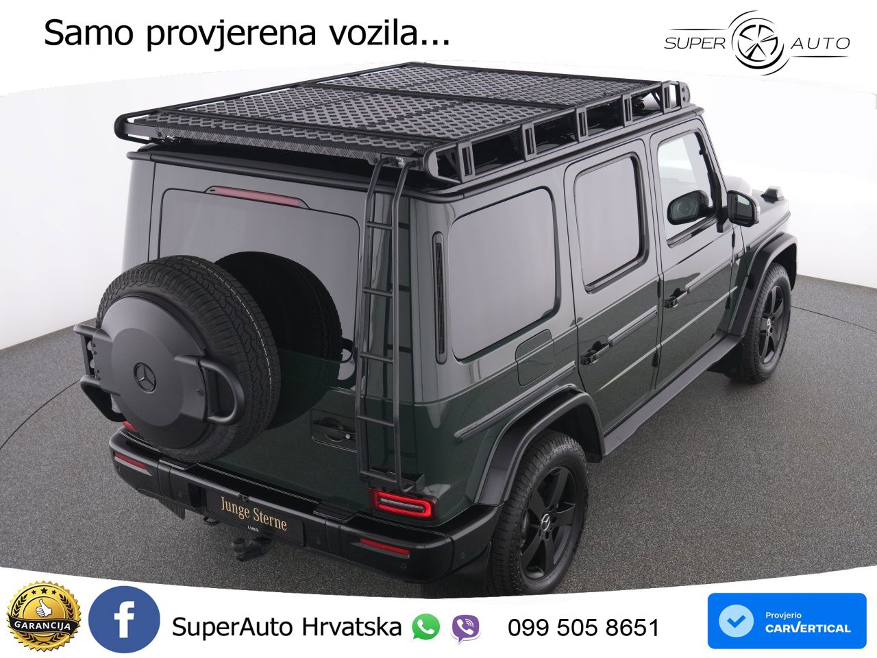 Mercedes G 450d Long (367 KS) 4MATIC 9G-TRONIC Professional LED+GR SJED+ACC