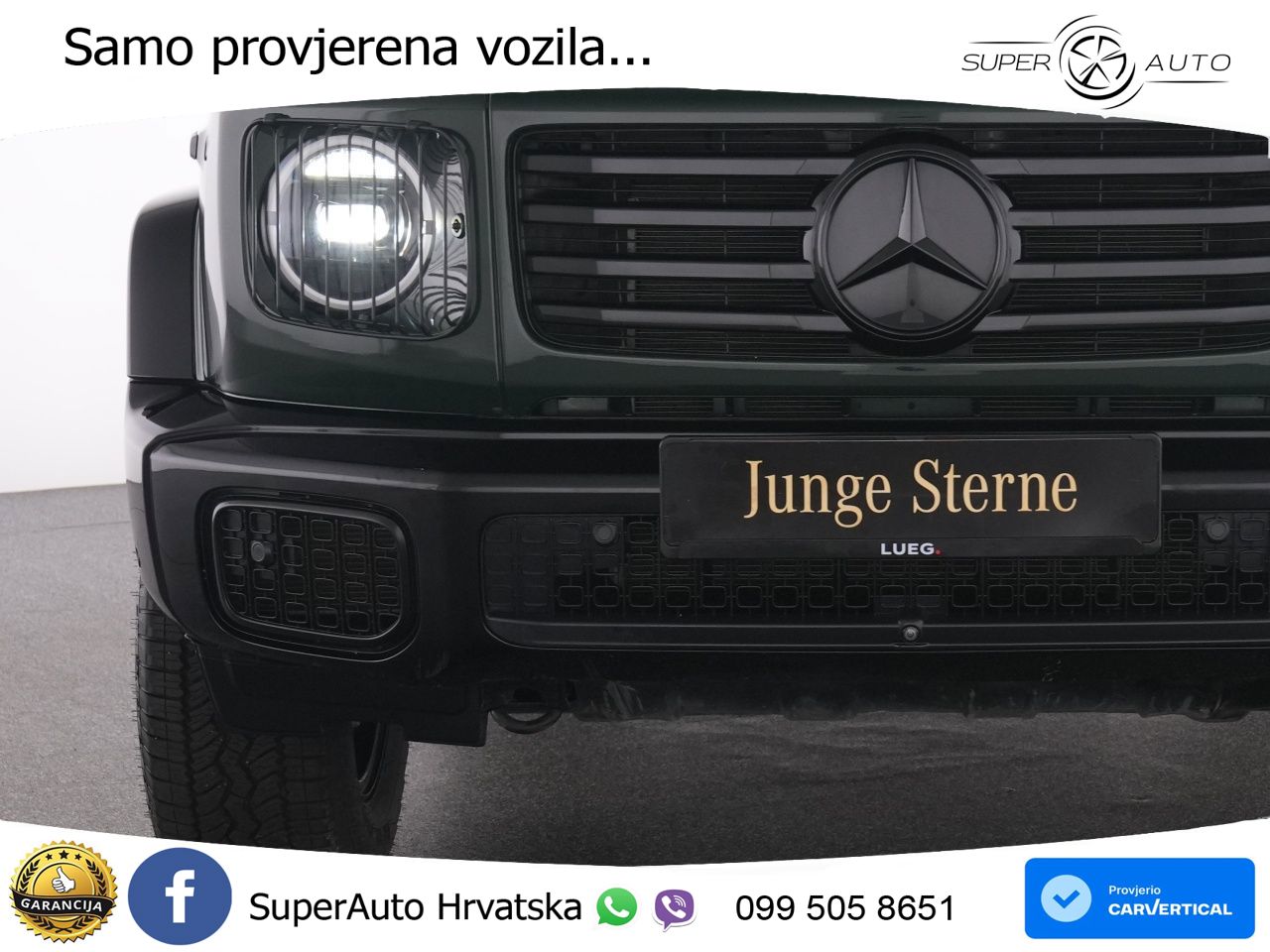 Mercedes G 450d Long (367 KS) 4MATIC 9G-TRONIC Professional LED+GR SJED+ACC