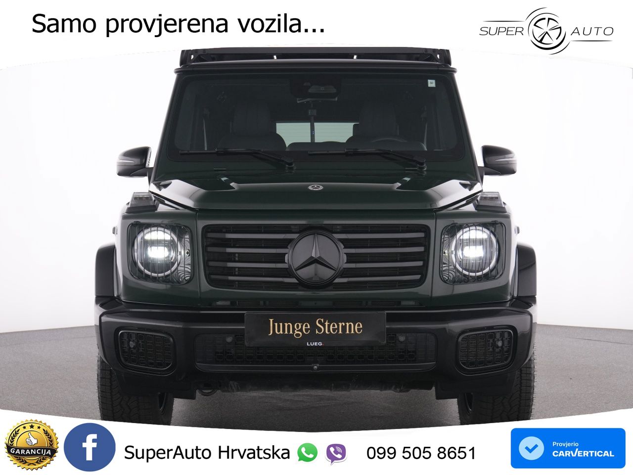 Mercedes G 450d Long (367 KS) 4MATIC 9G-TRONIC Professional LED+GR SJED+ACC
