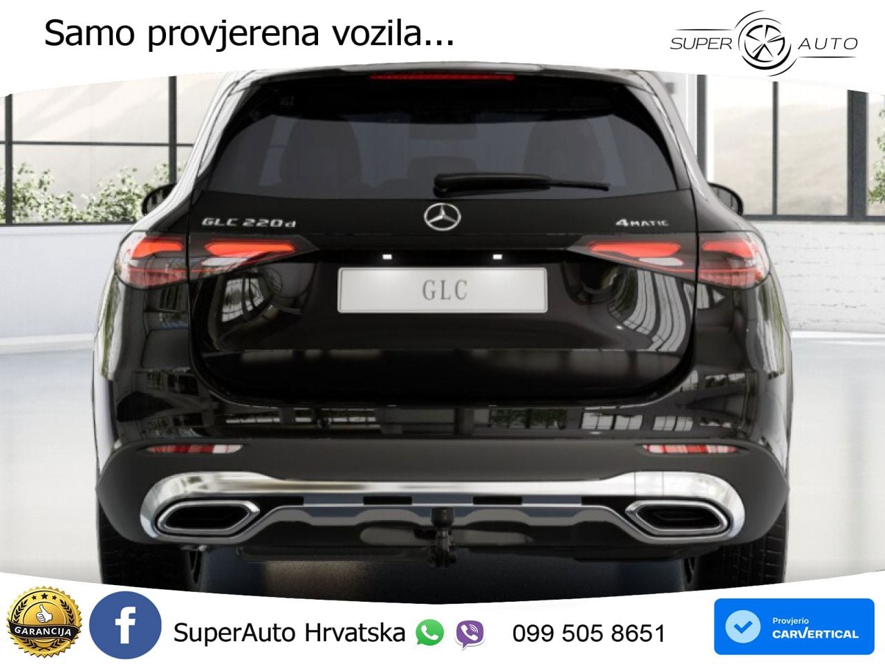 Mercedes GLC 220d (197 KS) 4MATIC 9G-TRONIC LED+GR SJED+ACC