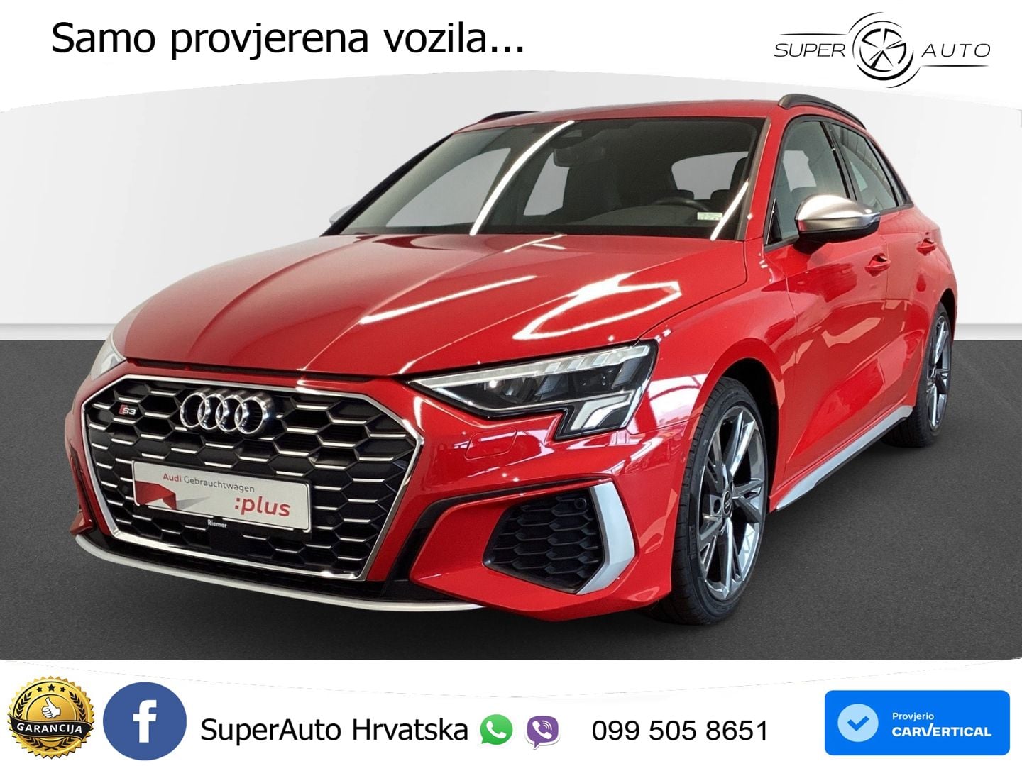 Audi S3 2.0 TFSI (310 KS) quattro S tronic