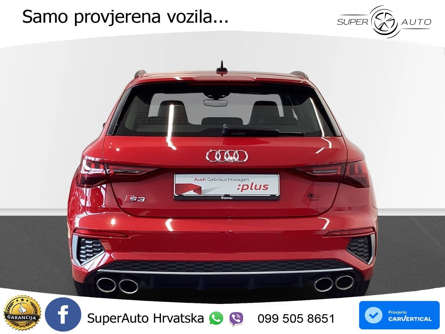 Audi S3 2.0 TFSI (310 KS) quattro S tronic