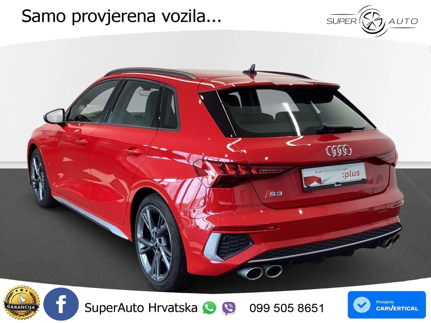 Audi S3 2.0 TFSI (310 KS) quattro S tronic