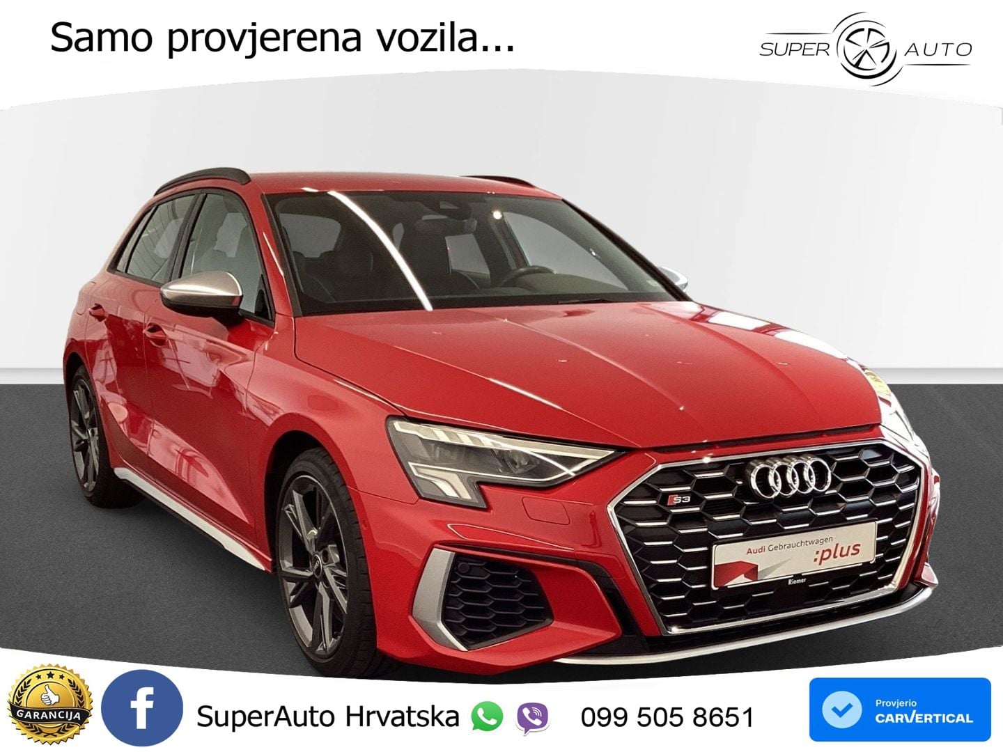Audi S3 2.0 TFSI (310 KS) quattro S tronic