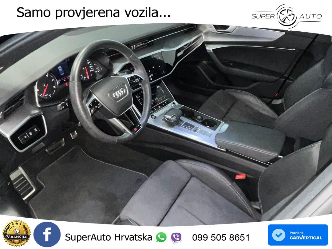 Audi A6 55 TFSI V6 (340 KS) quattro S tronic S line LED+GR SJED+ACC