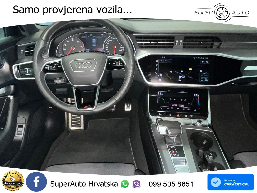 Audi A6 55 TFSI V6 (340 KS) quattro S tronic S line LED+GR SJED+ACC