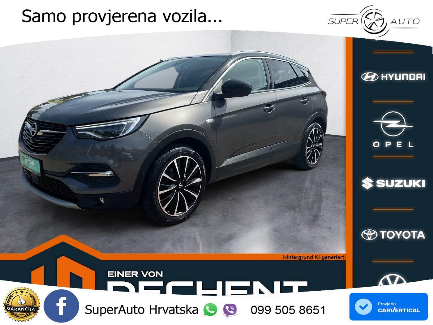Opel Grandland X 1.2 Turbo (130 KS) Automatic Ultimate