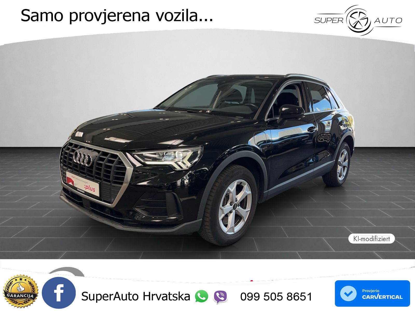 Audi Q3 45 TFSIe (245 KS) S tronic LED+GR SJED+ACC