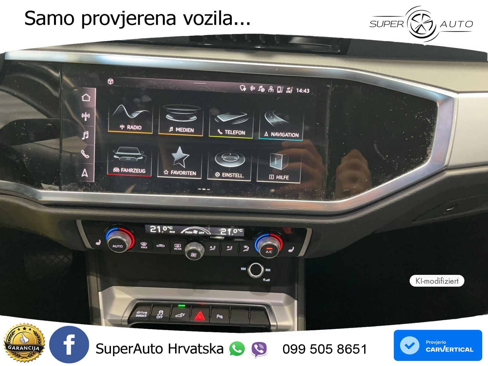 Audi Q3 45 TFSIe (245 KS) S tronic LED+GR SJED+ACC