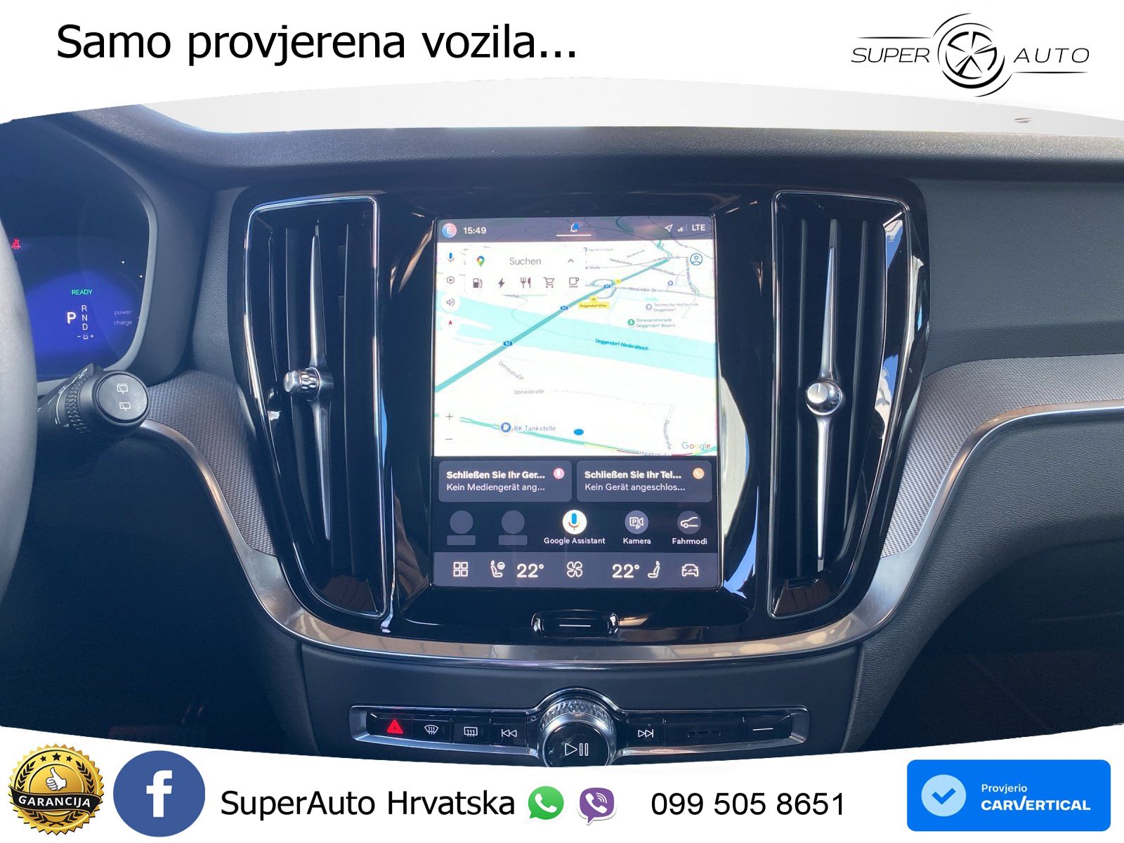 Volvo V60 2.0 T8 AWD Geartronic LED+GR SJED+ACC