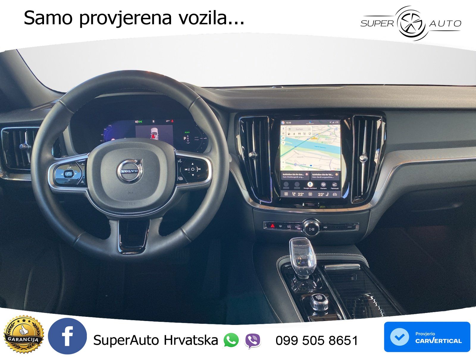 Volvo V60 2.0 T8 AWD Geartronic LED+GR SJED+ACC