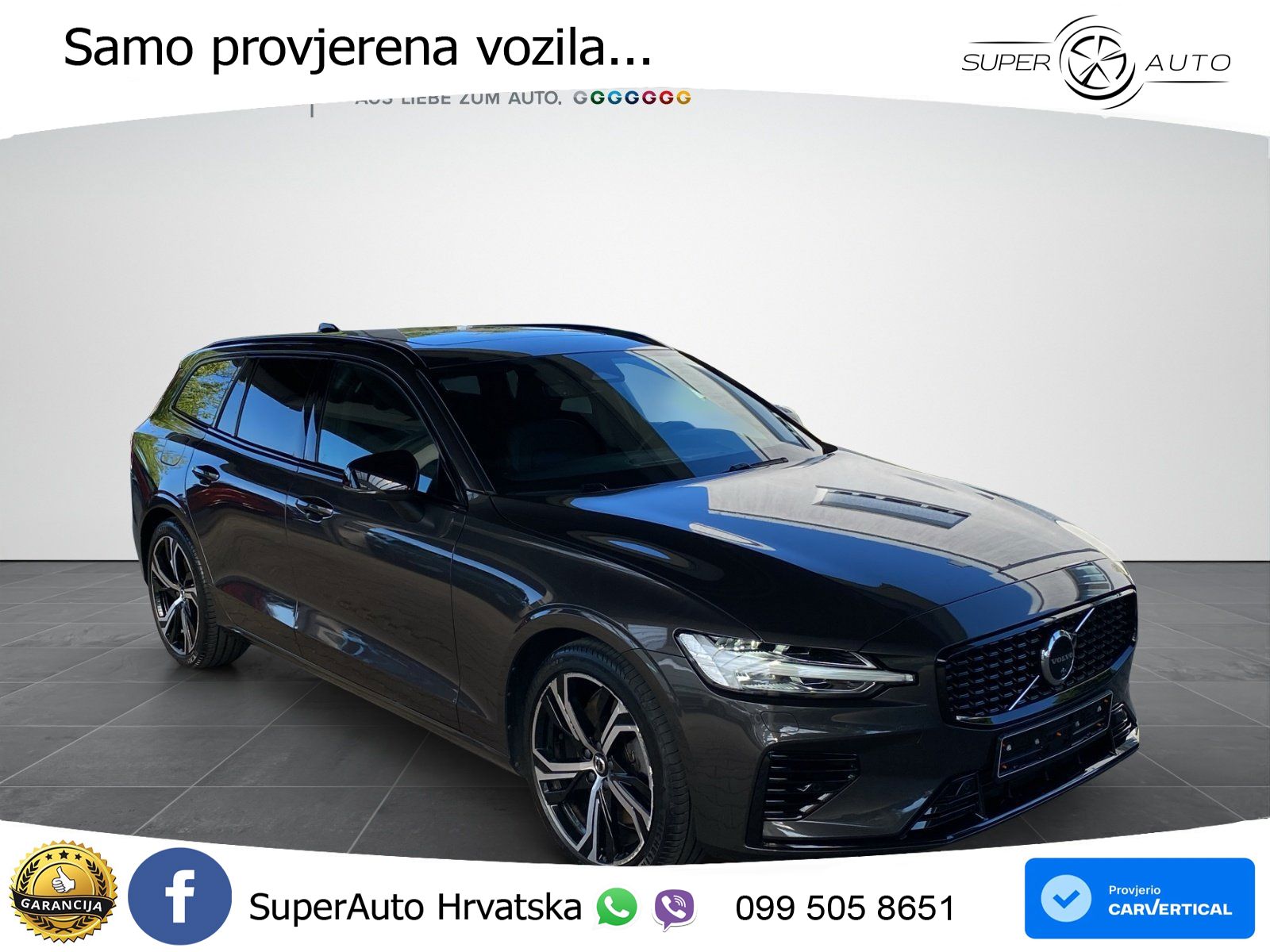 Volvo V60 2.0 T8 AWD Geartronic LED+GR SJED+ACC