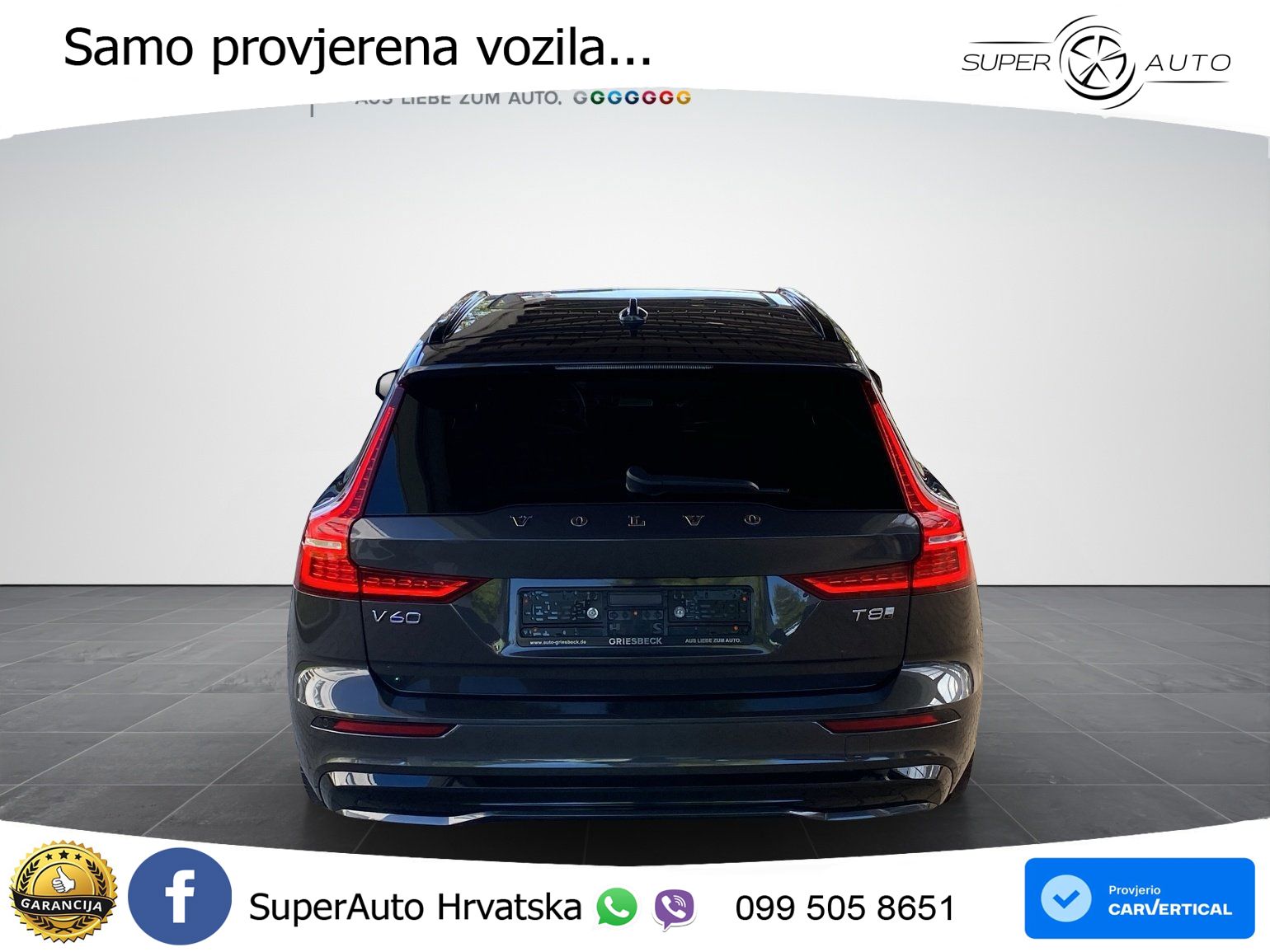 Volvo V60 2.0 T8 AWD Geartronic LED+GR SJED+ACC
