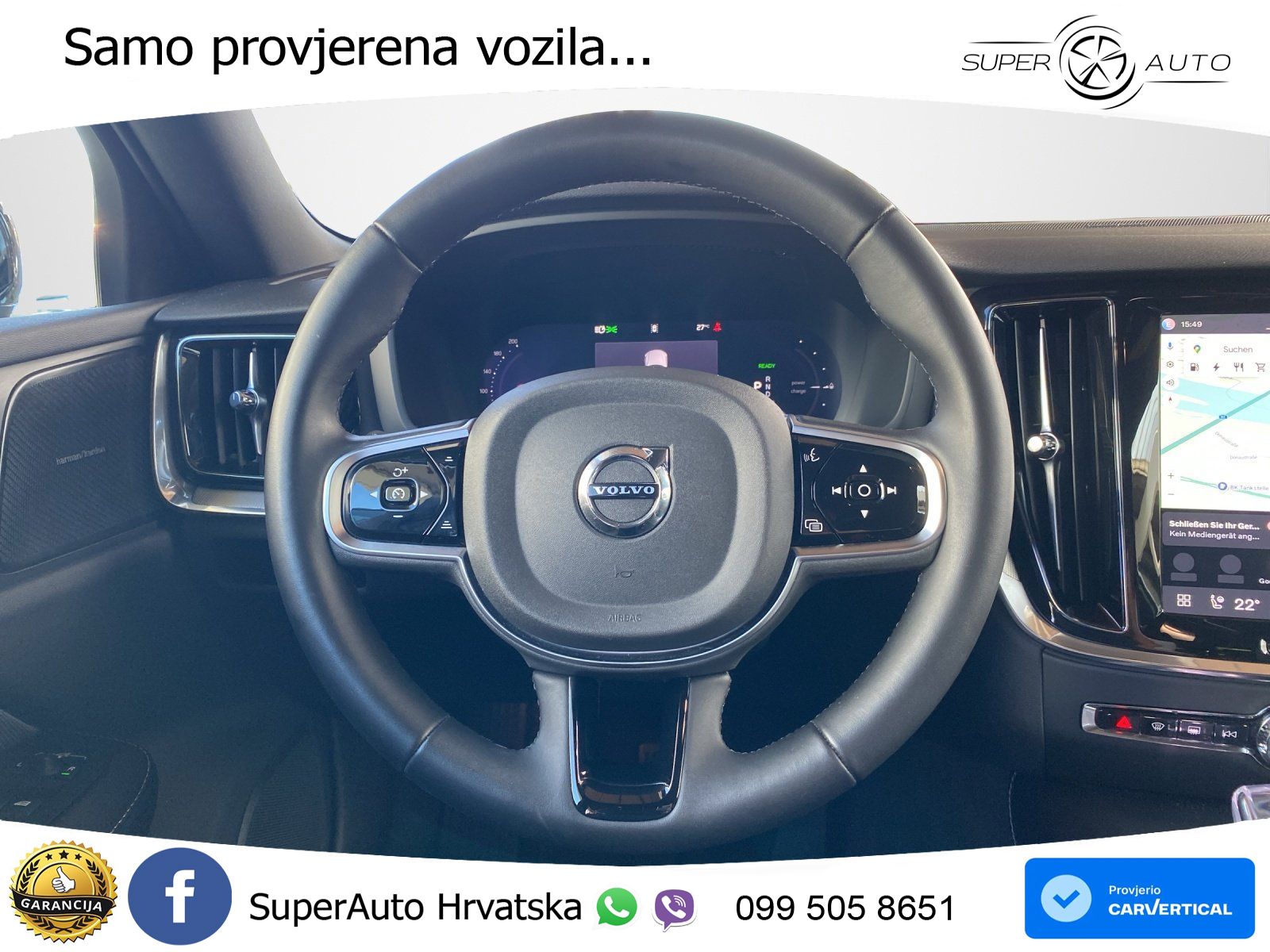 Volvo V60 2.0 T8 AWD Geartronic LED+GR SJED+ACC