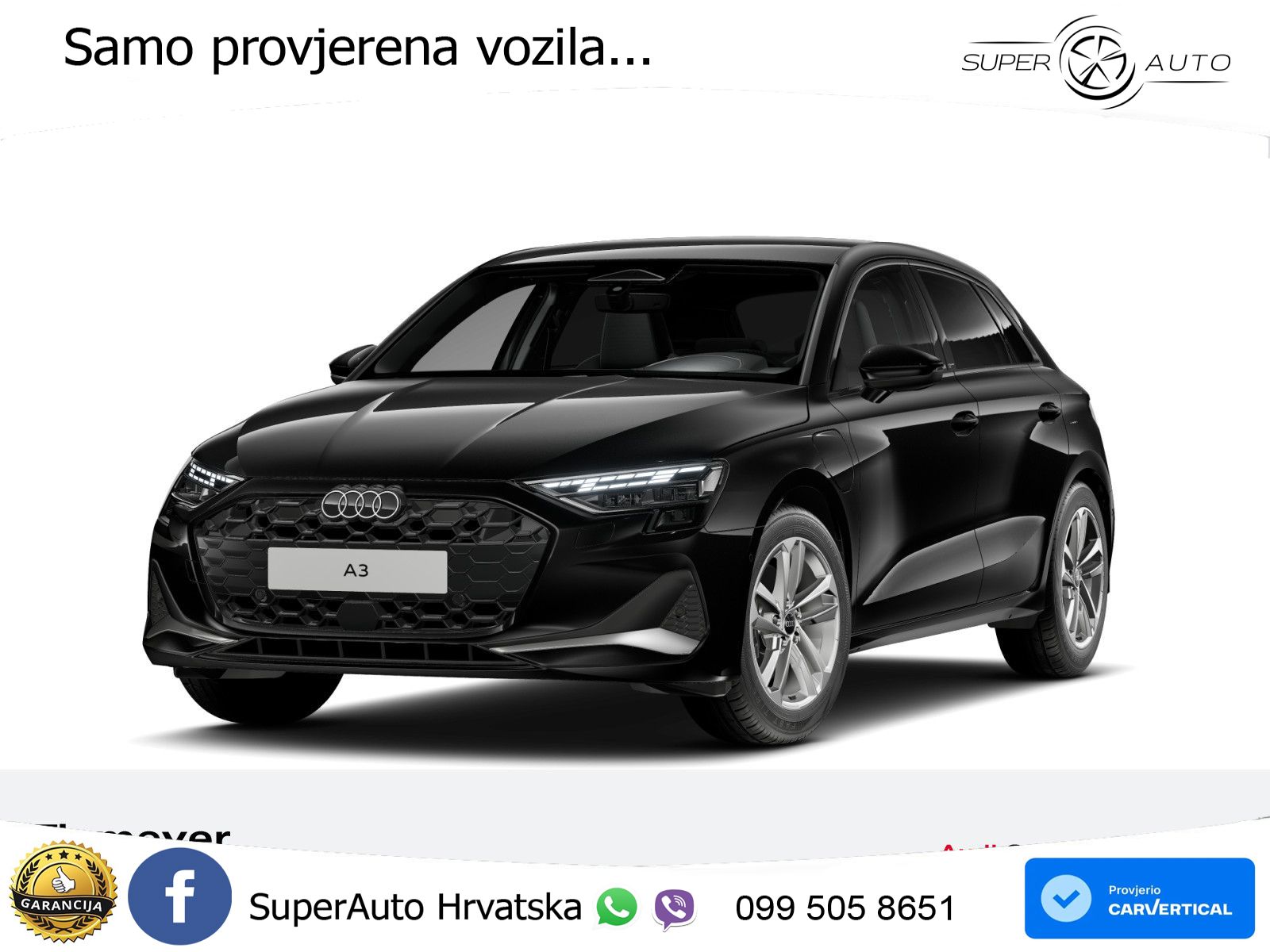 Audi A3 Sportback 40 TFSI e (204 KS) Plug-in Hybrid S tronic LED+GR SJED+ACC