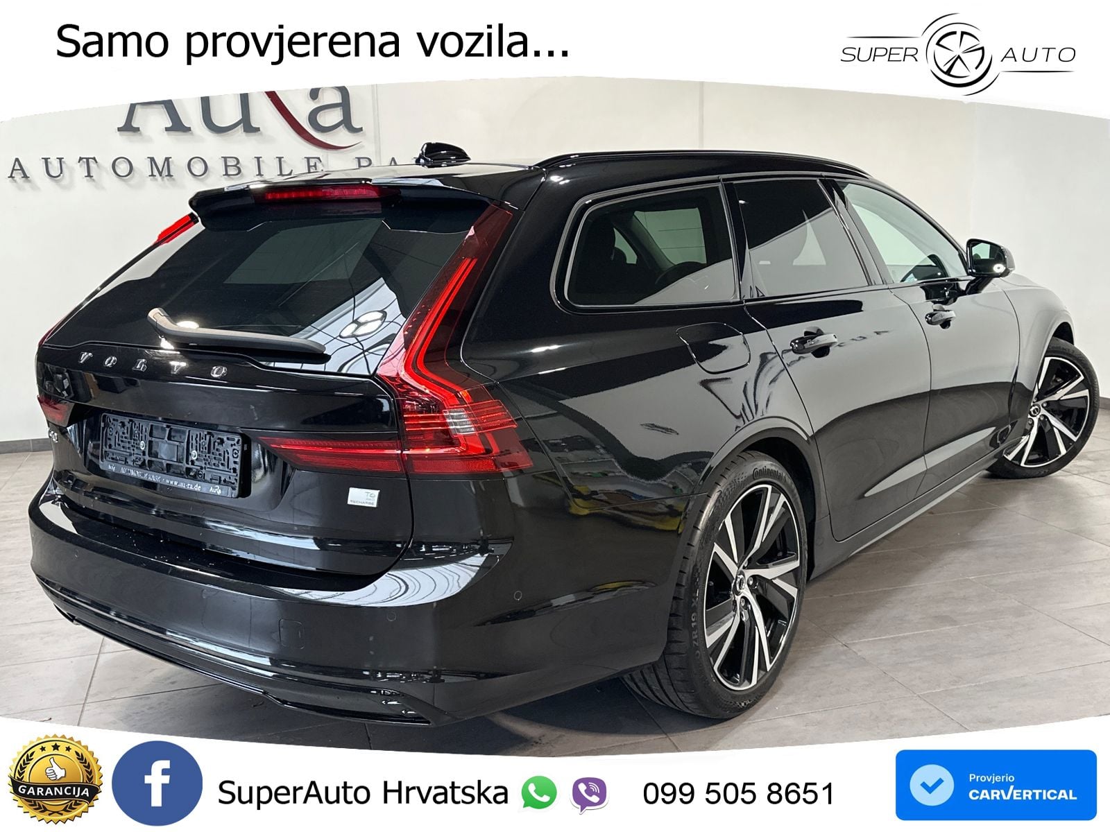 Volvo V90 Recharge T6 AWD Geartronic LED+GR SJED+ACC