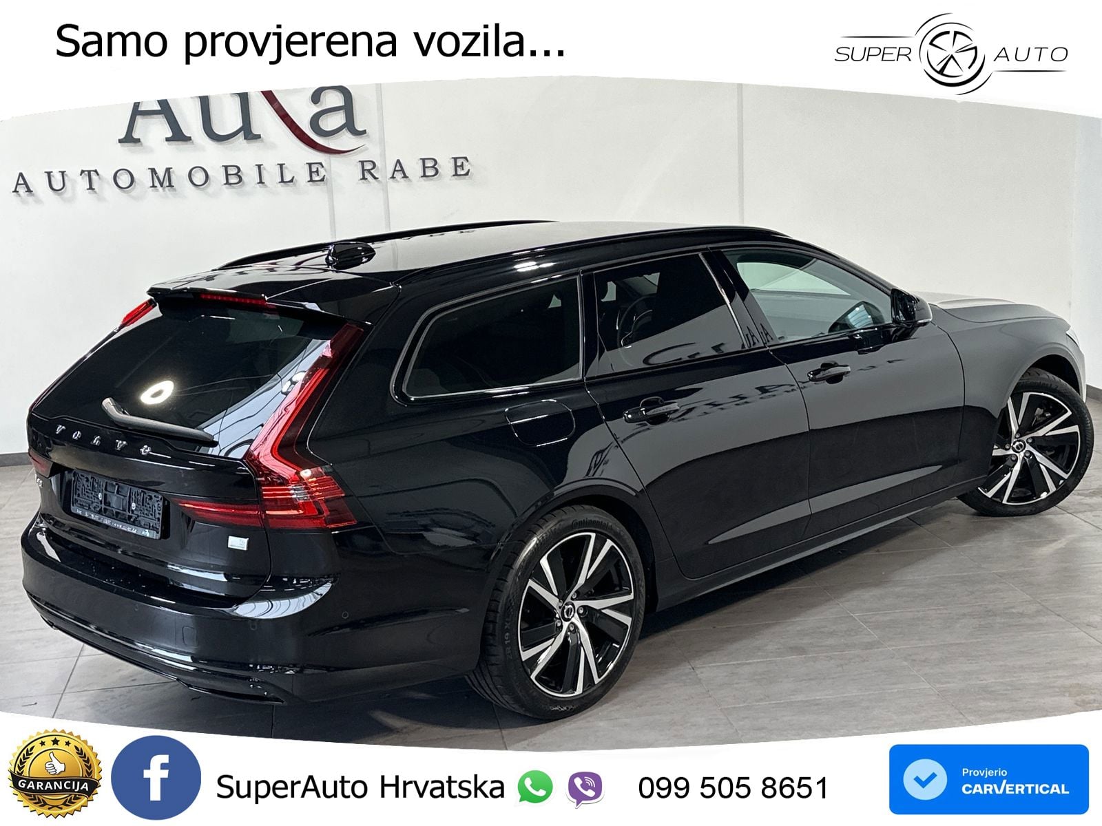 Volvo V90 Recharge T6 AWD Geartronic LED+GR SJED+ACC