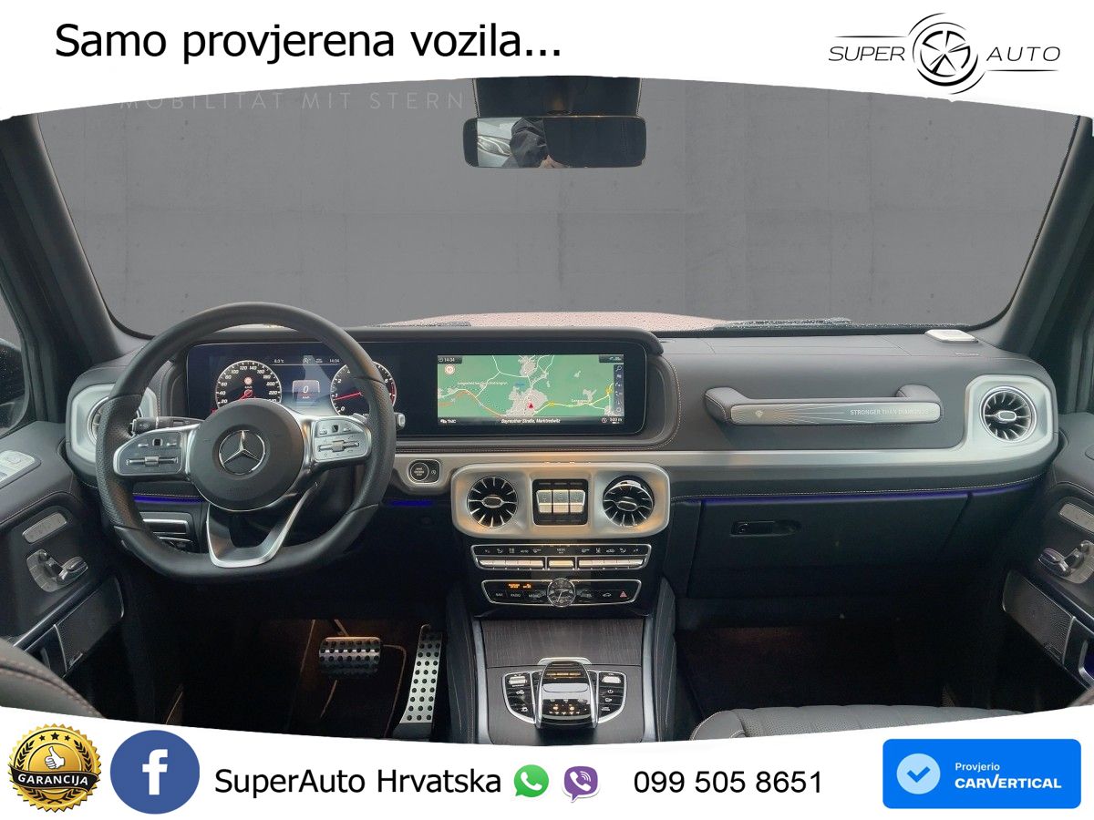 Mercedes G 500 Long V8 (422 KS) 4MATIC 9G-TRONIC LED+GR SJED+ACC