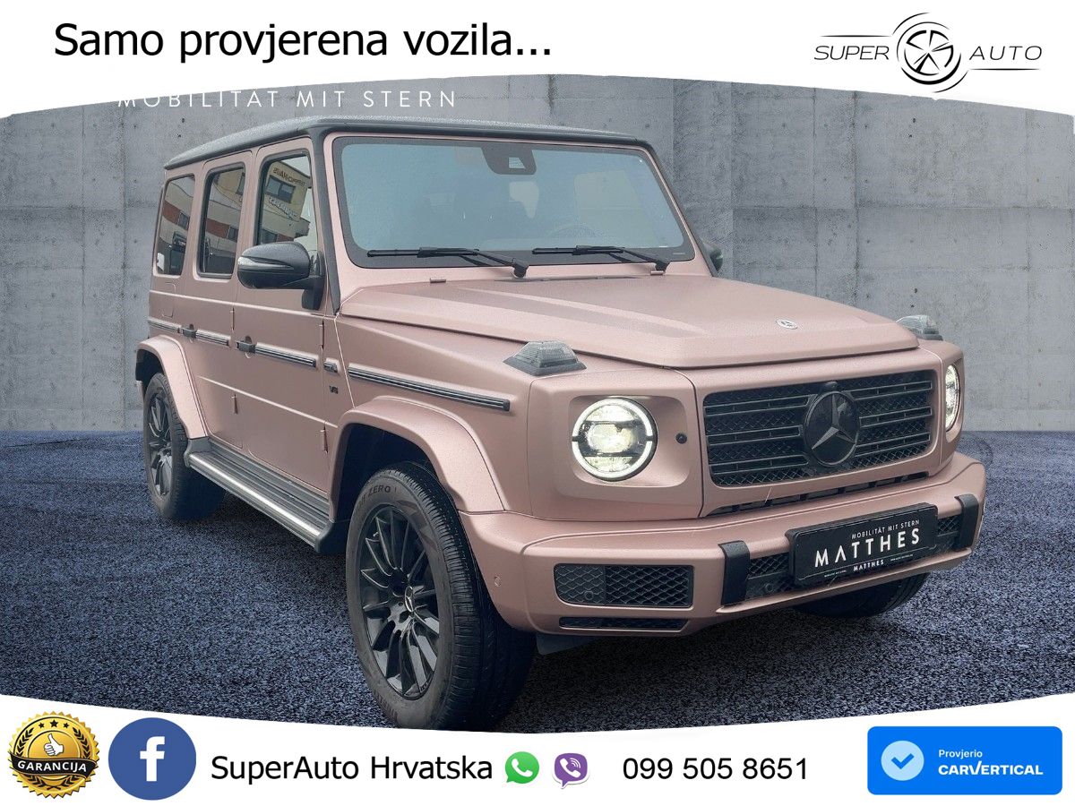 Mercedes G 500 Long V8 (422 KS) 4MATIC 9G-TRONIC LED+GR SJED+ACC