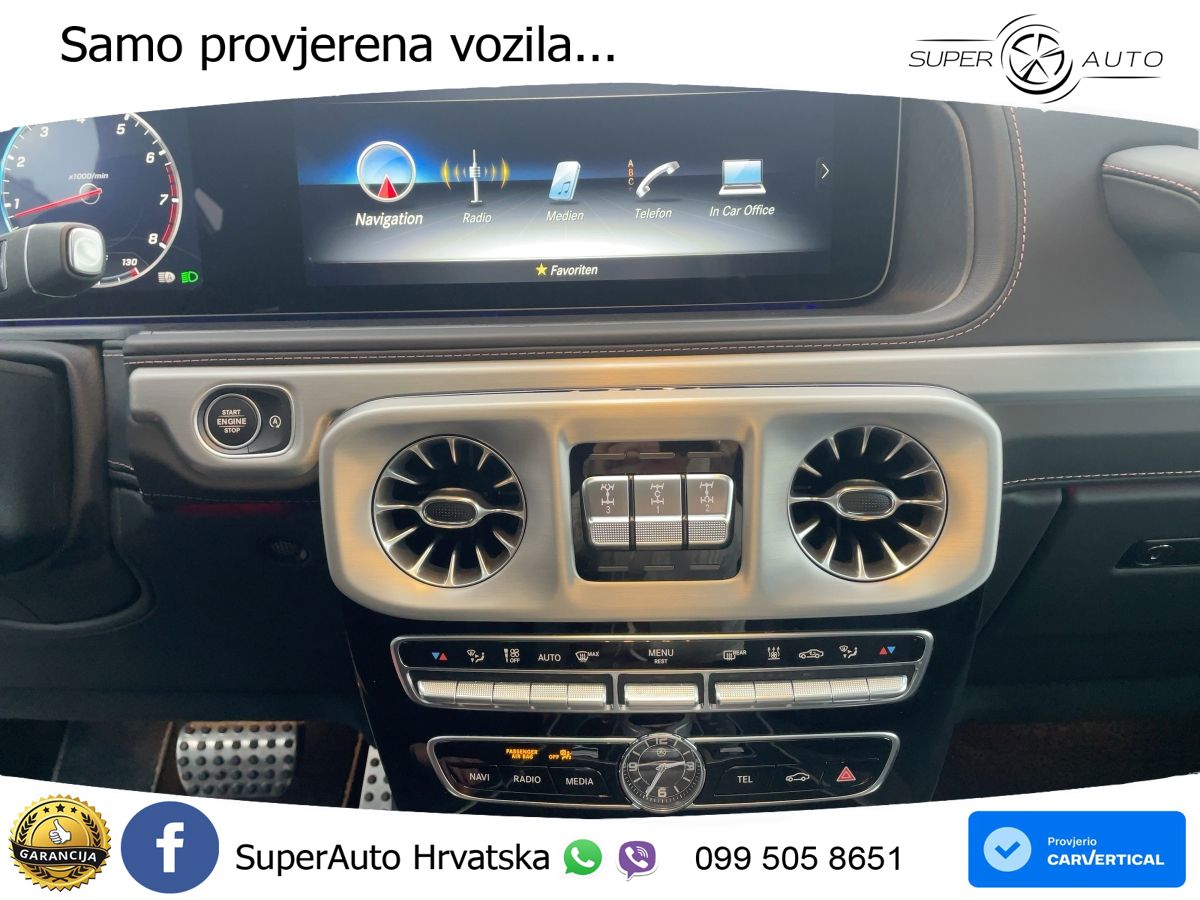 Mercedes G 500 Long V8 (422 KS) 4MATIC 9G-TRONIC LED+GR SJED+ACC