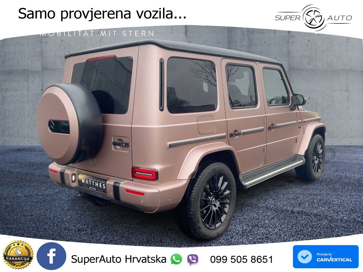 Mercedes G 500 Long V8 (422 KS) 4MATIC 9G-TRONIC LED+GR SJED+ACC