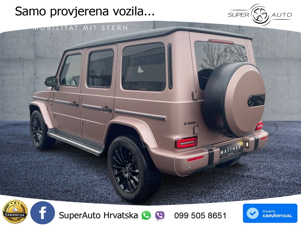 Mercedes G 500 Long V8 (422 KS) 4MATIC 9G-TRONIC LED+GR SJED+ACC