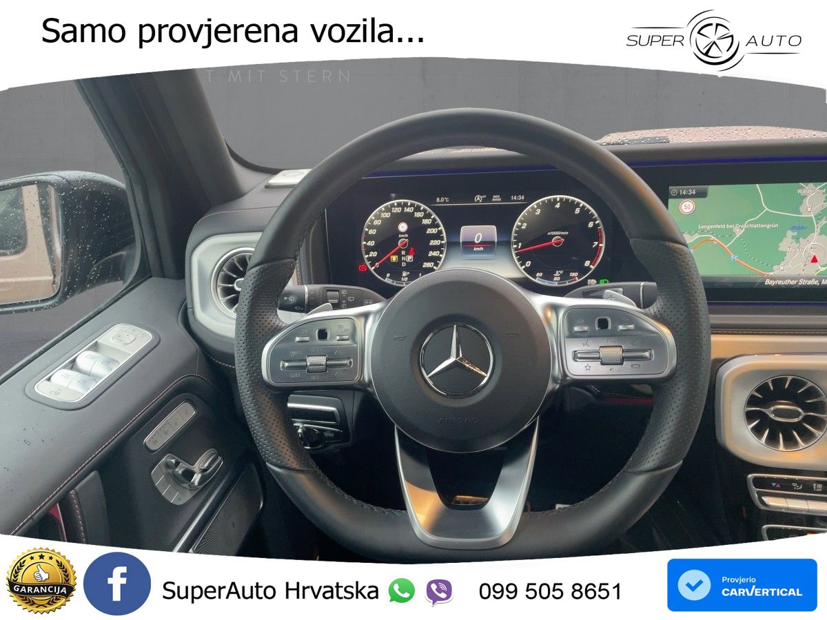 Mercedes G 500 Long V8 (422 KS) 4MATIC 9G-TRONIC LED+GR SJED+ACC