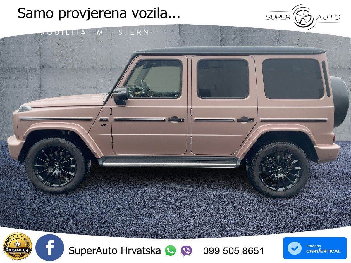 Mercedes G 500 Long V8 (422 KS) 4MATIC 9G-TRONIC LED+GR SJED+ACC