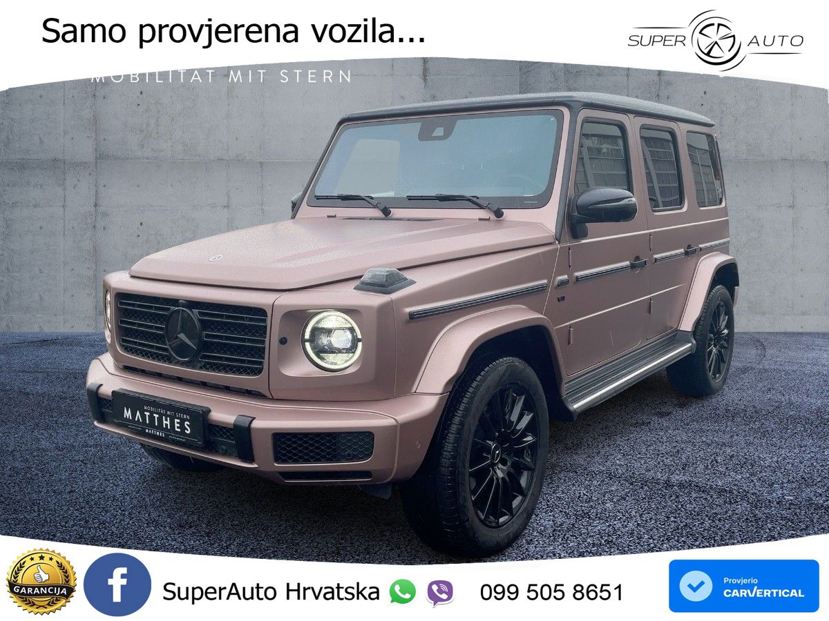 Mercedes G 500 Long V8 (422 KS) 4MATIC 9G-TRONIC LED+GR SJED+ACC