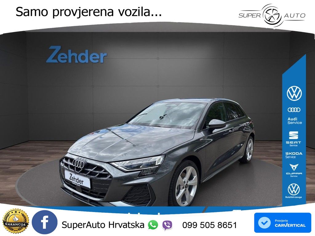 Audi A3 Sportback 40 TFSI (204 KS) quattro S tronic