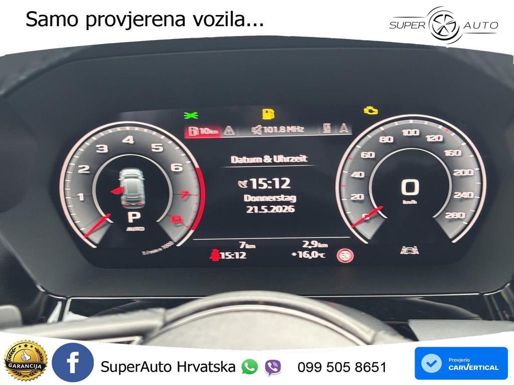 Audi A3 Sportback 40 TFSI (204 KS) quattro S tronic