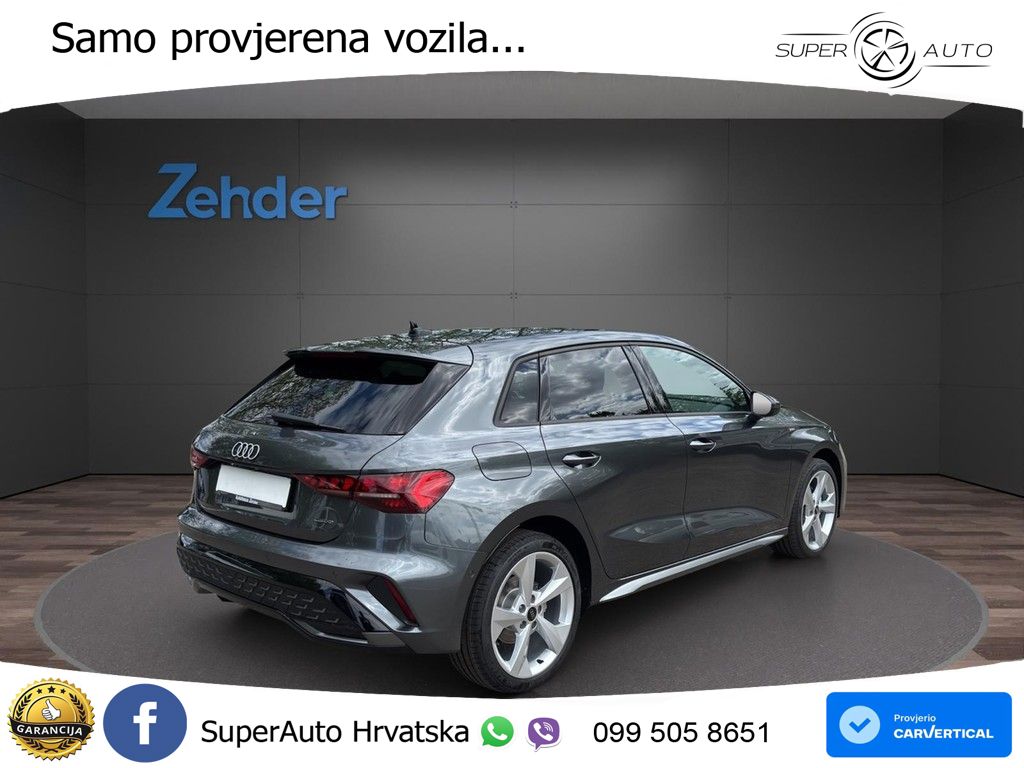 Audi A3 Sportback 40 TFSI (204 KS) quattro S tronic