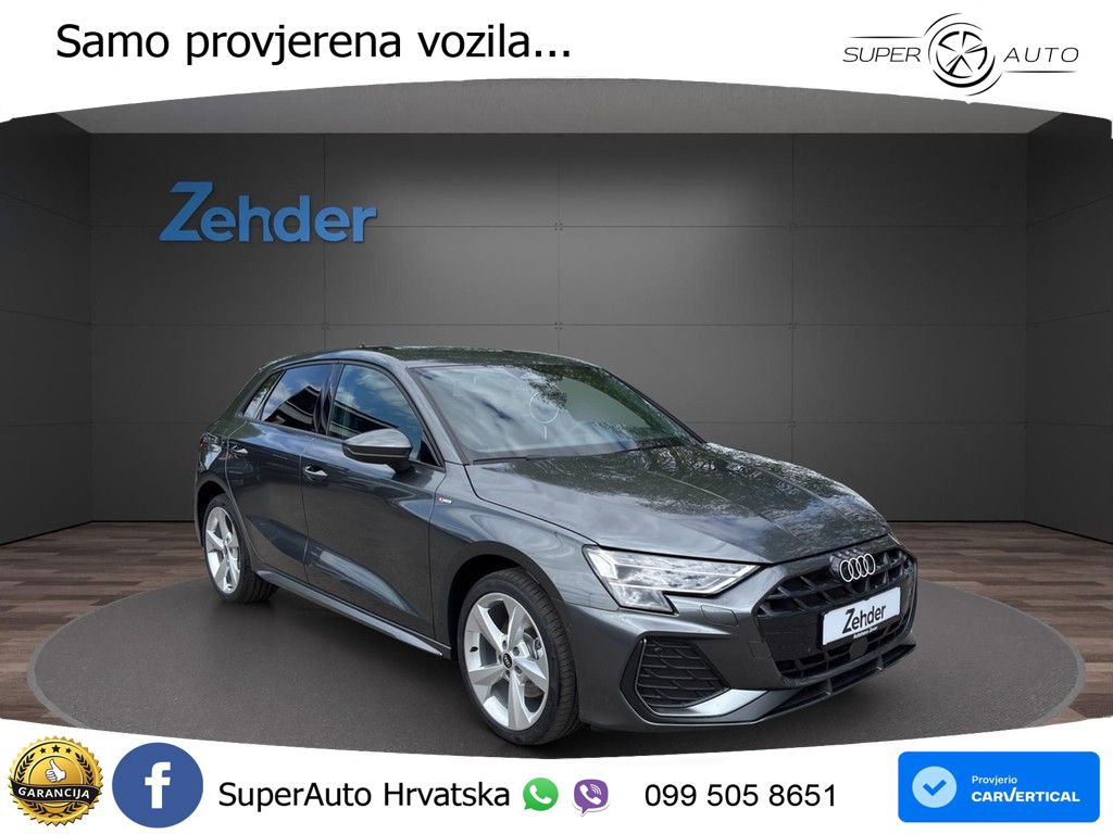 Audi A3 Sportback 40 TFSI (204 KS) quattro S tronic