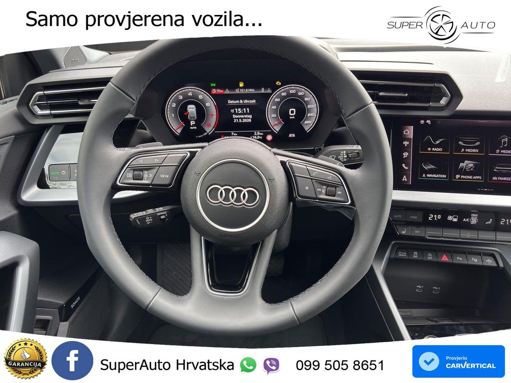 Audi A3 Sportback 40 TFSI (204 KS) quattro S tronic
