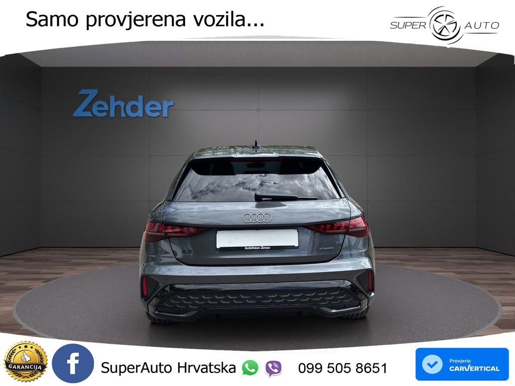 Audi A3 Sportback 40 TFSI (204 KS) quattro S tronic